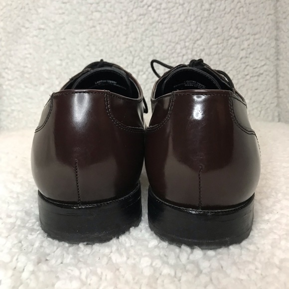 Florsheim “Lexington” burgundy cap toe oxford